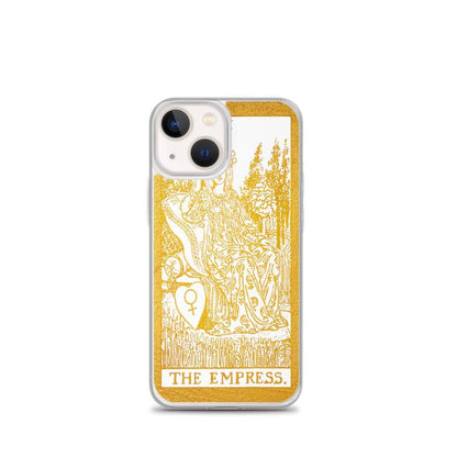 The Empress -  Tarot Card iPhone Case (Golden / White) - Image #17