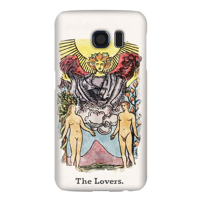 Samsung Tarot Phone Case Of The Lovers Card | Flexi, Snap or Bio Cases | Apollo Tarot