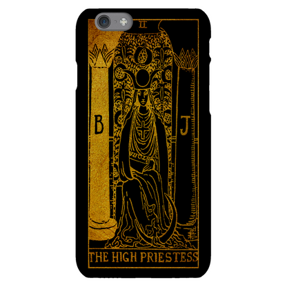 The High Priestess Tarot Card Phone Case