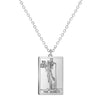 Dainty Tarot Card Necklace | Laser Engraved Major Arcana Stainless Steel Pendants For Esoteric Women | Apollo Tarot