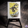 Watercolor The Fool Tarot Card Poster | Apollo TarotWatercolor Of The Fool Tarot Card | Unframed Fine-Art Print | Apollo Tarot
