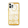 Load image into Gallery viewer, The Moon -  Tarot Card iPhone Case (Golden / White) - Image #16