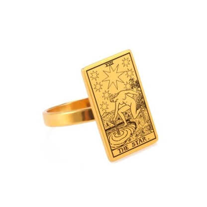 Tarot Ring | Gold Major Arcana Cards | Apollo Tarot