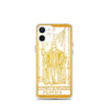 Load image into Gallery viewer, Justice - Tarot Card iPhone Case (Golden / White) - Image #16