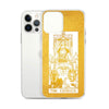 Load image into Gallery viewer, The Chariot -  Tarot Card iPhone Case (Golden / White) - Image #22