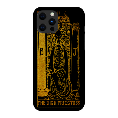 The High Priestess Tarot Card Phone Case