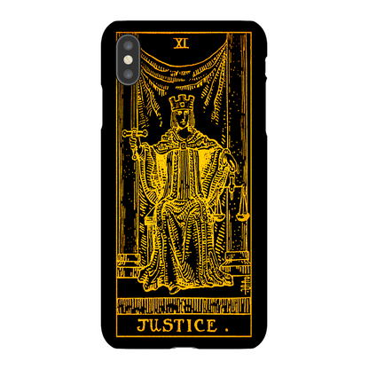 Justice Tarot Card Phone Case | Apollo Tarot