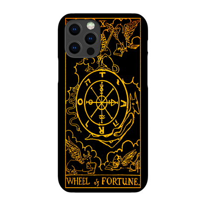 The Wheel of Fortune Tarot Card Phone Case | Apollo Tarot