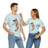 The World Tarot Card Unisex Blue T-Shirt | Witchy Apparel Gift For Spiritual Men & Women | Apollo Tarot 