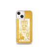 Load image into Gallery viewer, The Chariot -  Tarot Card iPhone Case (Golden / White) - Image #23