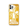 The Tower -  Tarot Card iPhone Case (Golden / White) - Image #15