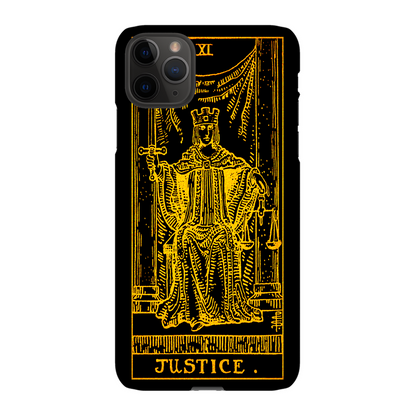 Justice Tarot Card Phone Case | Apollo Tarot