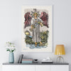 Watercolor of The Temperance Tarot Card Framed Poster | Apollo Tarot
