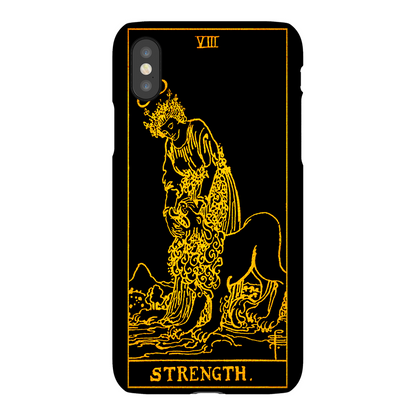 Strength Tarot Card Phone Case | Apollo Tarot