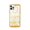 Load image into Gallery viewer, The Moon -  Tarot Card iPhone Case (Golden / White) - Image #15
