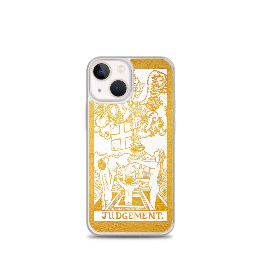 Judgment - Tarot Card iPhone Case (Golden / White) - Image #21