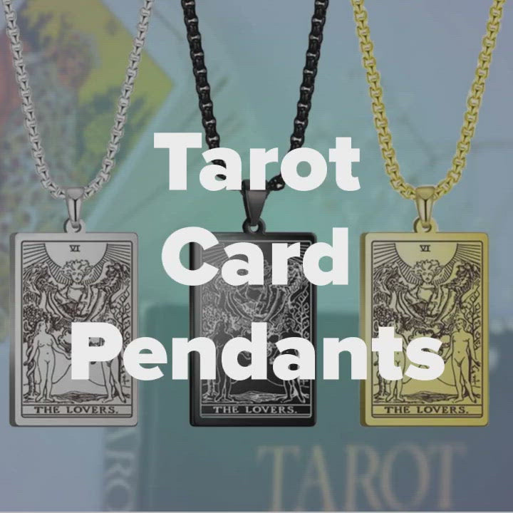 Tarot Necklace | Suit of Wands Pendants | Apollo Tarot