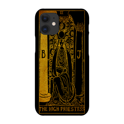 The High Priestess Tarot Card Phone Case