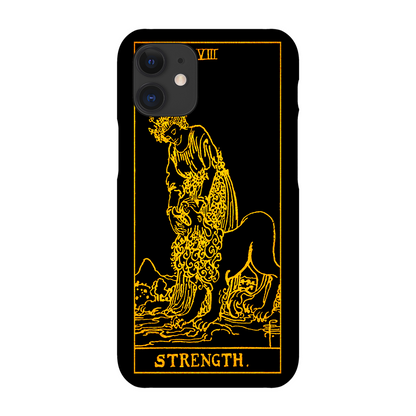 Strength Tarot Card Phone Case | Apollo Tarot