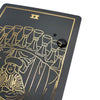 Load image into Gallery viewer, Gilded Universal Waite Tarot Deck, Black &amp; Gold Lined Divination Cards, Gold Foil Neo Rider Black Golden Edition