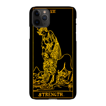 Strength Tarot Card Phone Case | Apollo Tarot