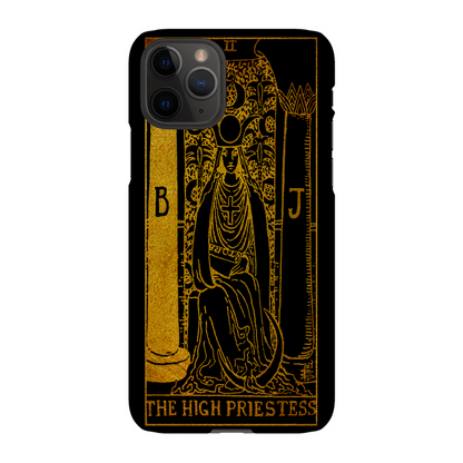 The High Priestess Tarot Card Phone Case