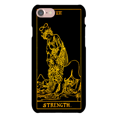 Strength Tarot Card Phone Case | Apollo Tarot