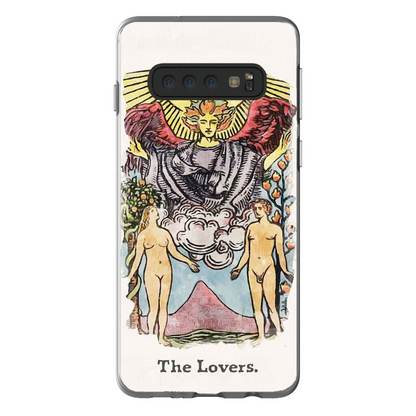 Samsung Tarot Phone Case Of The Lovers Card | Flexi, Snap or Bio Cases | Apollo Tarot