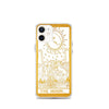 The Moon -  Tarot Card iPhone Case (Golden / White) - Image #14
