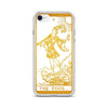 Load image into Gallery viewer, The Fool -  Tarot Card iPhone Case (Golden / White) - Image #12