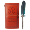 Load image into Gallery viewer, Book of Shadows: Faux Leather Journal | Notepad For Spell Record and Magick Gifts | Apollo Tarot