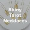 Load and play video in Gallery viewer, Tarot Necklace | Golden Tarot Card Pendant