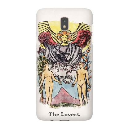 Samsung Tarot Phone Case Of The Lovers Card | Flexi, Snap or Bio Cases | Apollo Tarot