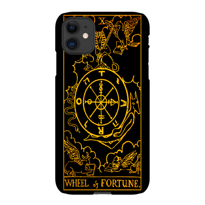 The Wheel of Fortune Tarot Card Phone Case | Apollo Tarot