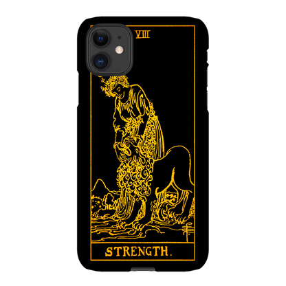 Strength Tarot Card Phone Case | Apollo Tarot