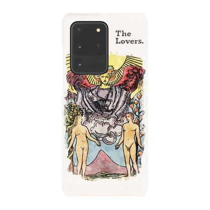 Samsung Tarot Phone Case Of The Lovers Card | Flexi, Snap or Bio Cases | Apollo Tarot