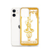 The Hanged Man - Tarot Card iPhone Case (Golden / White) - Image #16