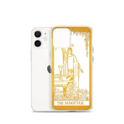 The Magician -  Tarot Card iPhone Case (Golden / White) - Image #16