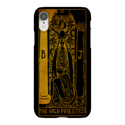 The High Priestess Tarot Card Phone Case