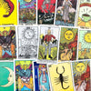 Rider-Waite Tarot Card Stickers Pack | Apollo Tarot
