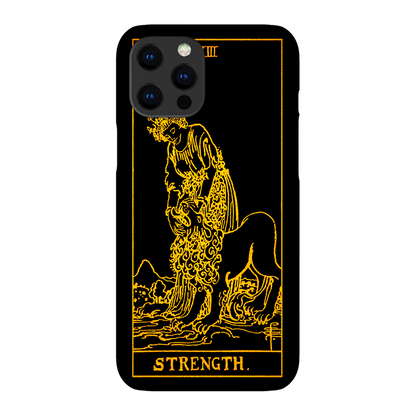 Strength Tarot Card Phone Case | Apollo Tarot