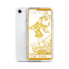 Load image into Gallery viewer, The Fool -  Tarot Card iPhone Case (Golden / White) - Image #25