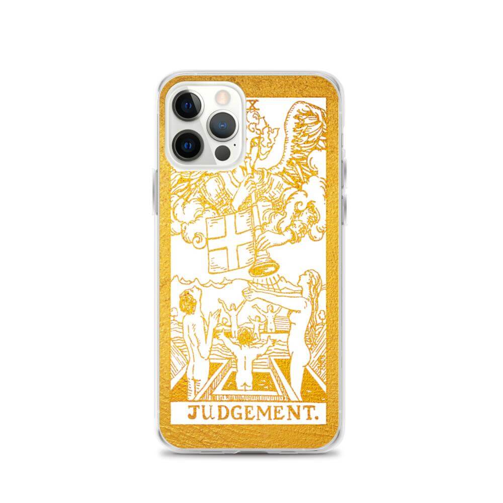 Judgment - Tarot Card iPhone Case (Golden / White) - Image #17