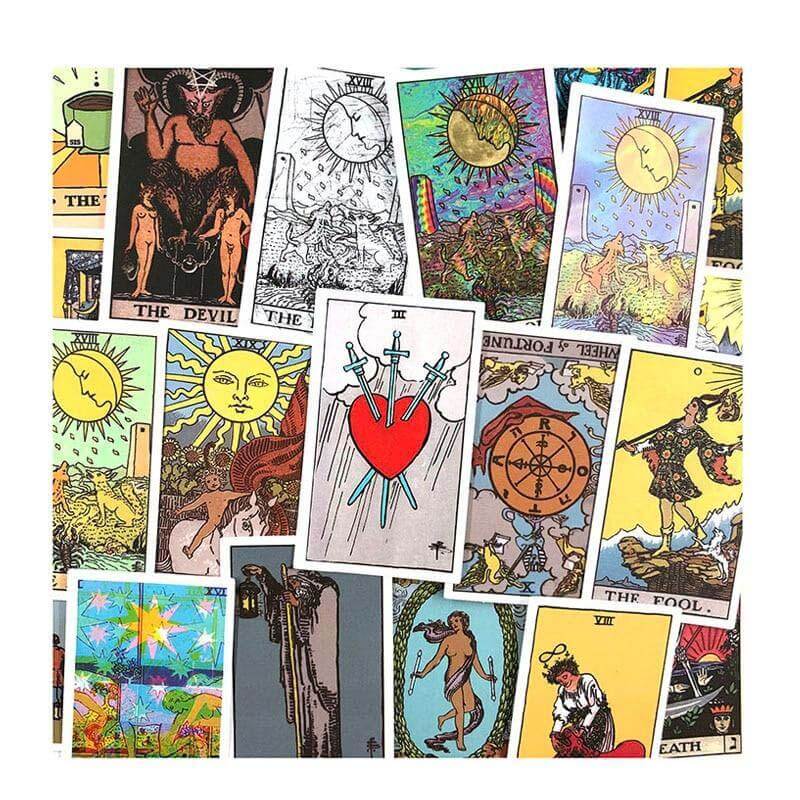 Rider-Waite Tarot Card Stickers Pack | Apollo Tarot