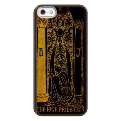 The High Priestess Tarot Card Phone Case