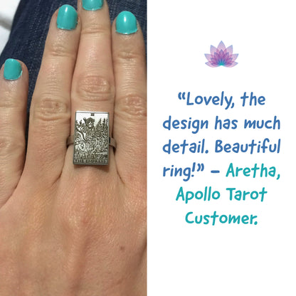 Tarot Ring | Silver Major Arcana Cards