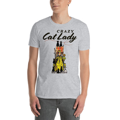 Queen Of Wands Cat Lovers T-Shirt | Apollo Tarot
