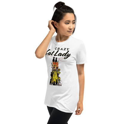 Queen Of Wands Cat Lovers T-Shirt | Apollo Tarot