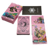 Black Or Pink Gold Foil Tarot Deck W/ English Guidebook For Beginner Divination Witches