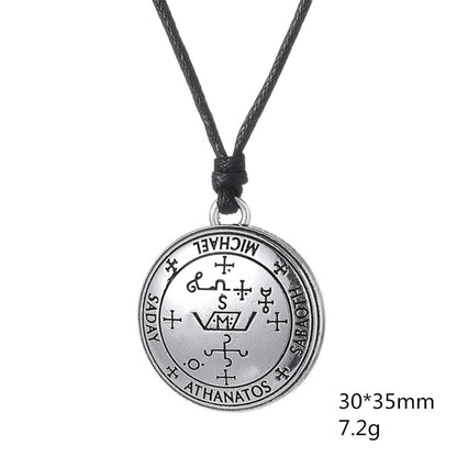 Archangel Sigil Necklaces| Michael Raphael Uriel Gabriel Talisman | Angel Protection Pendant | Spiritual Jewelry | Apollo Tarot Shop